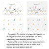5 PCS Kitchen Cabinet Stove Oil-Proof Self-Adhesive Sticker, Style:Transparent Type(Cute Pet)
