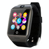 Q18S 1.54 inch IPS Screen MTK6260A Bluetooth 3.0 Smart Watch Phone, Pedometer / Sedentary Reminder / Sleeping Monitor  / Anti-Loss / Remote Camera / GSM / 0.3M Camera  (Black + Grey)