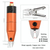 HSD HS-5M+S2S Cut Metal Set 2 In 1 Pneumatic Snip Plier Cutting Metal Plastic Model Scissor Tool