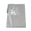 Waterproof Pet Grooming Apron, Silver, Medium (93cm)