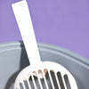 Tinypet Ice Cream Cat Litter Scoop - Blue & White - Hanging