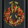 Hydrangea Wreath Door Hanging Artificial Flower Christmas Ornament, Size: 40cm