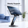 USAMS ZJ080 360 Degree Rotating Desktop Tablet Phone Holder(Black)