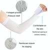 Cooling Arm Sleeve Sun UV Protection Straight Sleeve Cover Summer Outdoor Sports Cycling Travel Supplies, Size: 34g(Pink)