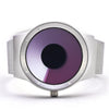 Creative Swirl Design Luminous Watch withouPointer(Purple)