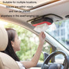 Car Sun Visor Hanging Sunroof Seat Back Tissue Box, Color: Suede Beige