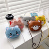 Children Mini Cute Cartoon Single Shoulder Bags(Little Gray Mouse)