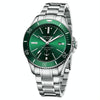NORTH EDGE ANCHOR Men Outdoor 100m Waterproof Mechanical Watch(Green)