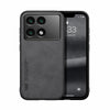 For Xiaomi Redmi K70 Skin Feel Magnetic Leather Back Phone Case(Dark Grey)
