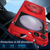 For Samsung Galaxy Z Flip6 360 Rotation Ring Holder MagSafe Shockproof PC Phone Case(Red)