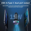 CS6 Portable Rear Seat Extended Car Charger Multi-Port Fast Charger