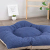 Canvas Pet Tent Bed, Navy Blue, Large (60x60x70cm) - Dog & Cat