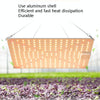 LED Plant Fill Light Full-Spectral Greenhouse Lighting Growth Light, Power: H1 240 Leds 50W(EU Plug)