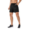 Men Summer Fitness Breathable Quick-Drying Sports Shorts, Size: XL(Black)