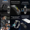 K7 1.14 inch TFT Screen Smart Call Bracelet, BT Call / Heart Rate / Blood Pressure / Blood Oxygen, Strap:Steel Strap(Tarnish)