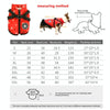 Reflective Snowflake Christmas Dog Coat, Small - Waterproof & Warm