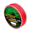 2 PCS PROBEROS 4 Edited 100M Strong Horse Fish Line, Line number: 2.5 / 30LB(Red)
