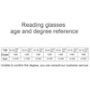 Black Frame Spring Hinge Anti Fatigue & Blue-ray Presbyopic Glasses, +3.50D
