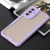 For Samsung Galaxy A36 5G Armor Glaze PC Hybrid TPU Phone Case(Purple)