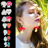 Halloween DIY Earrings Mould Pendant Decoration Silicone Mould, Style: 5775(White)