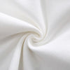 Girls Bottoming Shirt Cotton Yarn Sleeve Stand-Up Collar Tops, Size: 100 Yards(Plus Velvet  White)