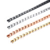 CNC-007 Magnetic Titanium Steel Necklace Jewelry(Black)