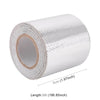 5m Exhaust Wrap Auto Motor Exhaust Heat Shield Aluminum Foil Paper Heat Resistant Wrap (Silver)