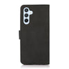 For Samsung Galaxy A56 5G KHAZNEH Matte Texture Leather Phone Case(Black)
