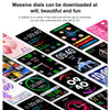M6 1.5 inch Steel Band Earphone Detachable IP68 Waterproof Smart Watch Support Bluetooth Call(Gold)