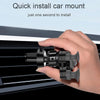 Car Air Outlet Six-claw Gravity Mobile Phone Holder Bracket (Silver)