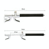 Car Adjustable Telescopic U Shape Steering Wheel Lock Anti-theft Cipher Lock with Safety Hammer