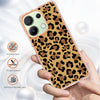 For Xiaomi Redmi Note 13 4G Global Electroplating Marble Dual-side IMD Phone Case(Leopard Print)