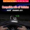 Q5 GPS HUD 4" Car Head Up Display Speedometer