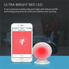 WiFi PIR Motion Sensor, Red LED Alert, 7m/110°, Tuya/Smart Life, 2-Year Battery