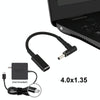 PD 100W 18.5-20V 4.0 x 1.35mm Elbow to USB-C / Type-C Adapter Nylon Braid Cable