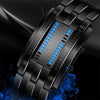 SKMEI Multifunctional Female Outdoor Fashion Noctilucent Waterproof LED Digital Watch(Black)