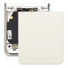 Motorola Razr 40 Bottom Battery Cover - White