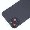 iPhone 15 Plus Back Cover with Camera Lens Cover, MagSafe, Black