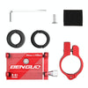 Motorcycle Handlebar Aluminum Alloy Phone Bracket(Black)