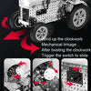 Locomotive High Difficulty Building Block Adults Handmade Assembly Power Strip Linkage Mechanical Toy Metal Assembly Model