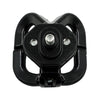 2 PCS Pedal Electric Car Motorcycle Modified Helmet Universal Double Hook(Black+White)
