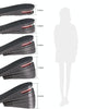 032 Adjust Inner Height Insole Free Size Cutable Insole, Colour: Black 2 Layers (about 4cm)