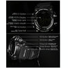 EX16 1.12 Inch FSTN LCD Full Angle Screen Display Sport Smart Watch, IP67 Waterproof, Support Pedometer / Stopwatch / Alarm / Notification Remind / Call Notify / Camera Remote Control / Calories Burned, Compatible with Android and iOS Phones(Black)