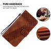 For Xiaomi Redmi K70 / K70 Pro Seven-shaped Embossed Leather Phone Case(Brown)