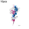 10pcs Waterproof Small Fresh Water Transfer Color Tattoo Stickers(RC-509)
