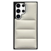 For Samsung Galaxy S23 Ultra 5G Cotton Filling Eiderdown Airbag Phone Case(White)