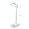 LED Student Learning Eye Protection Foldable Rechargeable Desk Lamp, Built-in 8000mAh Battery