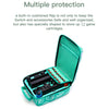 For Switch Game Handle Controller Storage Bag Protective Box(Green)