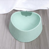 Green Strawberry Cat Bowl - Anti-Slip, Food-Safe PP