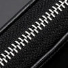 Car Remote Control Universal Visible Zipper Key Case(Black)